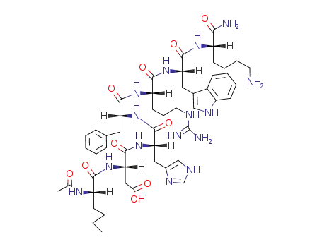 Ac-Nle-Asp-His-D-Phe-Arg-Trp-Lys-NH<sub>2</sub>